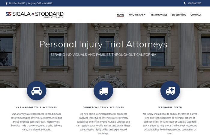 Sigala Stoddard website